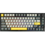 Ajazz Wireless Gaming Mechanical Keyboard AK820 Pro - Gift Switch [Linear] (English US), Black, Gray - (AJ-AK820-PRO-BGY-GS)