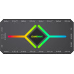 Gamemax Fan Hub - V4.0 Pwm Argb Hub + Controller Black - (1308-1300R0065)