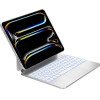 Typecase Case Edge + With Keyboard For Ipad Air 13 2024/2025 Silver - (KB206-130P-E-SLVCBF-WHT-B-US-C0)