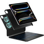 Typecase Case Edge + With Keyboard For Ipad Pro 13 2024/2025 Carbon Fiber - (KB206-130P-E-SBKCBK-BLK-B-US-C0)