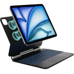 Typecase Case Edge With Keyboard For Ipad Air 11 2024/2025 Carbon Fiber - (KB206-110-D-CBK-BLK-B-US-V5B)