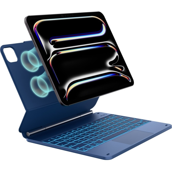 Typecase Case Edge With Keyboard For Ipad Pro 13 2024/2025 Pacific Blue - (KB206-130P-D-PBU-PBU-B-US-V0)