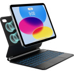 Typecase Case Edge+ With Keyboard For Ipad 11 A16 2025 / Ipad 10.9 2022 Carbon Fiber - (KB206-100-D-CBK-BLK-B-US-V5B)