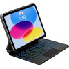 Typecase Case Edge+ With Keyboard For Ipad 11 A16 2025 / Ipad 10.9 2022 Carbon Fiber - (KB206-100-D-CBK-BLK-B-US-V5B)