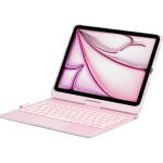 Typecase Case Flexbook Touch With Keyboard For Ipad Air 11 2024/2025 Light Pink - (KB201T-110-B-LPK-WHT-B-US-V4)