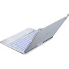 Typecase Case Flexbook Touch With Keyboard For Ipad Air 11 2024/2025 Silver - (KB201T-110-B-SLV-WHT-B-US-V4)