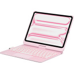 Typecase Case Flexbook Touch With Keyboard For Ipad Pro 11 2024/2025 Light Pink - (KB201T-110P-B-LPK-WHT-B-US-V0)