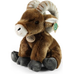 Rappa - Plush Realistic Plush Toy Bighorn Sheep Goat Sitting 28 Cm Eco-Friendly - (251533)