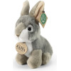 Rappa - Plush Realistic Mascot Gray Rabbit Sitting 16 Cm Eco-Friendly - (252080)