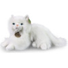 Rappa - Plush Realistic Mascot Persian Cat White Lying 30 Cm Eco-Friendly - (251212)