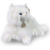 Rappa - Plush Realistic Mascot Persian Cat White Lying 30 Cm Eco-Friendly - (251212)