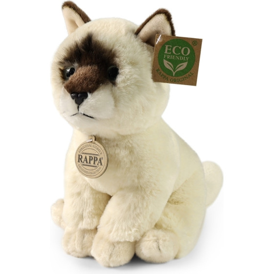 Rappa - Plush Realistic Mascot Ragdoll Cat Sitting 23 Cm Eco-Friendly Soft Collection - (250802)