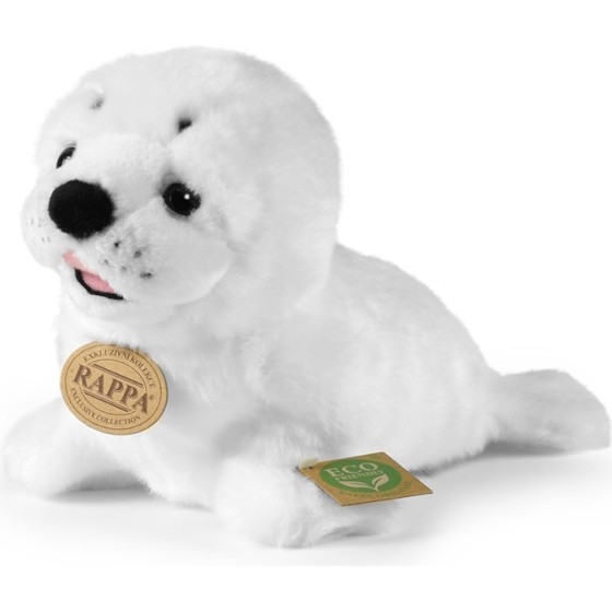 Rappa - Plush Realistic Mascot White Seal 25 Cm Eco-Friendly - (201545)