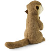 Rappa - Plush Realistic Meerkat Mascot Standing 23 Cm Eco-Friendly Soft Collection - (250864)