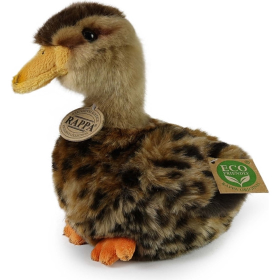Rappa - Realistic Plush Mallard Duck 19 Cm Eco-Friendly - (250666)