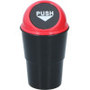 Dunlop - Car Trash Bin 400 Ml 10x17 Cm (Red / Black) - (8711252253374_RED)