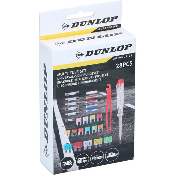 Dunlop - Fuse Kit + Voltage Tester 28 Items - (871125249636)