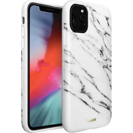 LAUT Huex Elements - Cover Iphone 11 Pro Max (Marble White) - (L_IP19L_HXE_W)