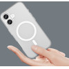 Hurtel Magnetic Abrasive Iphone 17 Case Compatible With Magsafe - Matte White - (Magnetic Abrasive Series Matt White Iphone 17)