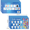 Hurtel Nintendo Switch 23-in-1 Family Accessory Pack 2 - Orange And Blue Set - (NS2-23)