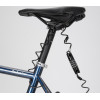 Wozinsky Bicycle Lock For a Bicycle helmet, waterproof, 4-Digit Combination - Black - (WBN-01R)