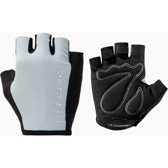 Wozinsky Cycling Gloves Size M - Gray - (WRR-02M)