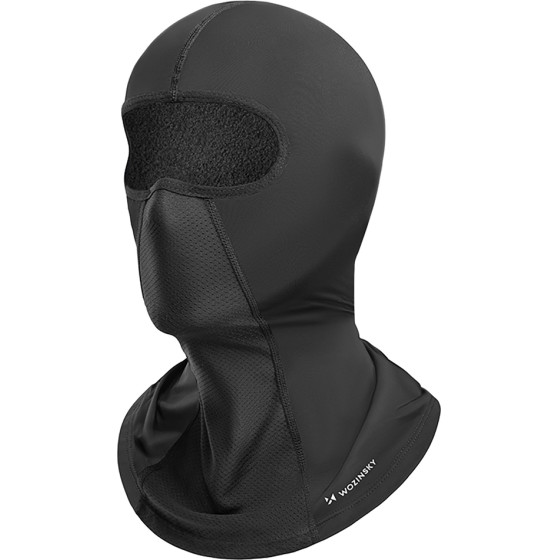 Wozinsky Face Mask Motorcycle Bicycle Winter Balaclava - Black - (WKM-03B)