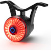 Wozinsky Waterproof Smart Tail Light 1pc - Black - (WIS-02)