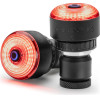 Wozinsky Waterproof Smart Tail Light 1pc - Black - (WIS-02)