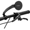 Wozinsky WLR-01I Rearview Left Bicycle Mirror - Black - (WLR-01l)