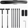 Wozinsky Universal Adjustable Bicycle Fender - Black - (WBR-01)