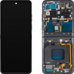 Motorola LCD Display Module for Razr 2024 / Razr 50, Sub Inner, Koala Grey (Steel Wool) - (5D68C24806, 5D68C24967)