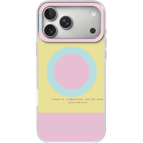 CiCi Case Candy Pastel MagSafe Apple iPhone 17 /yellow-pink/