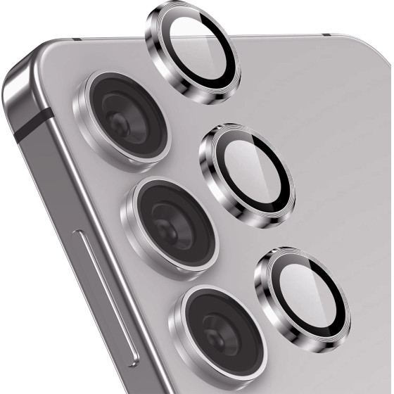 Metal Camera Lens Samsung S24 Plus /marble grey/ OEM