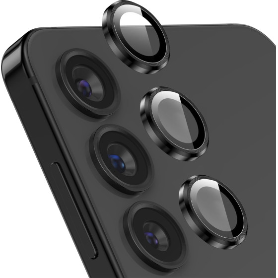Metal Camera Lens Samsung S24 Plus /onyx black/ OEM