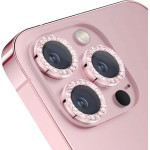 Metal Diamond Camera Lens Apple iPhone 13 Pro/13 Pro Max /pink/ OEM