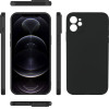 Silicone Matt Xiaomi RedMi Note 9 /black/ OEM