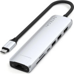 Satechi Adapter HUB 7in1 USB C Slim ST-P7SS silver