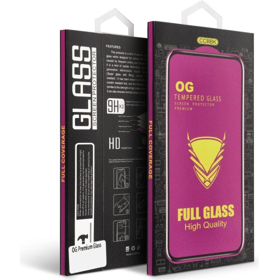 OG 6D Premium Glass - for Iphone 13 Mini black