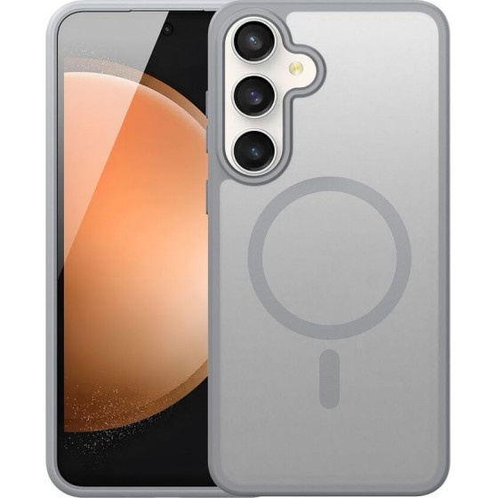 Dux Ducis case YIND comptible with MagSafe for SAMSUNG S25 FE grey