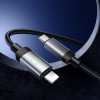 Hoco Cable USB C to Lightning PD 27W 1 m X117 black