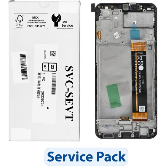 Samsung ServicePack LCD Display A23 5G A236 GH82-29734A