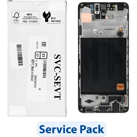 Samsung ServicePack LCD Display A51 A515F GH82-21669A