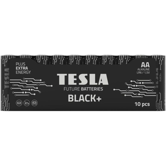 Tesla alkaline battery R6 (AA) BLACK+ [10x72] 10 pcs