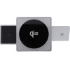 Wireless charger Forcell F-Energy 3in1 Rotation Cube Qi2 compatible with MagSafe (F-06) silver