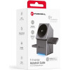 Wireless charger Forcell F-Energy 3in1 Rotation Cube Qi2 compatible with MagSafe (F-06) silver