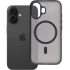 Case for iPhone 16 Flexline Mag Cover compatible with MagSafe black OEM