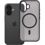 Case for iPhone 16 Flexline Mag Cover compatible with MagSafe black OEM