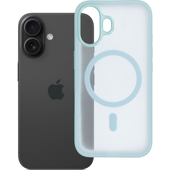 Case for iPhone 16 Flexline Mag Cover compatible with MagSafe green OEM