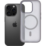 Case for iPhone 16 PRO Flexline Mag Cover compatible with MagSafe gray OEM